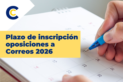 Plazo de inscripción oposiciones a Correos 2026